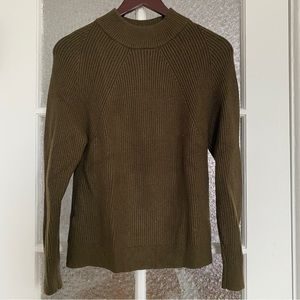 Mango Khaki sweater size M